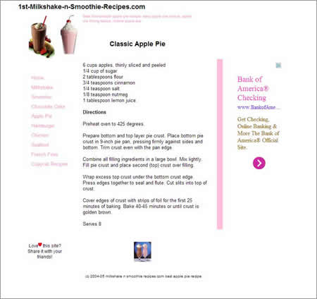 low page quality example recipe
